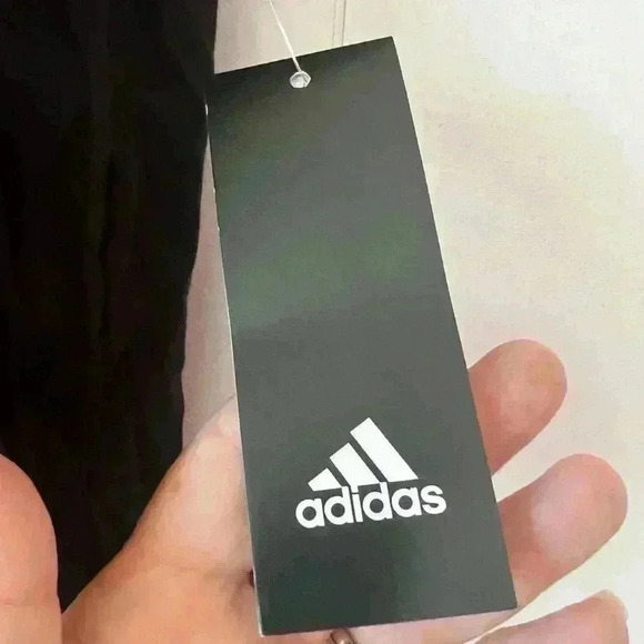 Girls XL Sz 16 (Or Women's Small) NWT Adidas Logo Short Sleeve Tee - Picture 4 of 5